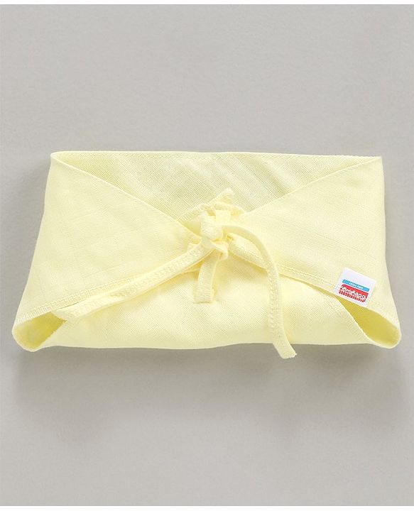 Babyhug 100% Cotton Triangle Cloth Nappies Small Set Of 5 - Multicolor