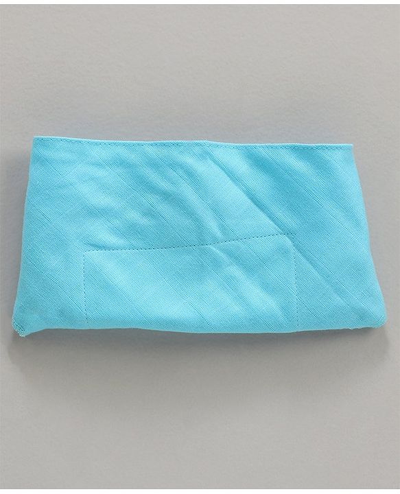 Babyhug 100% Cotton Triangle Cloth Nappies Small Set Of 5 - Multicolor