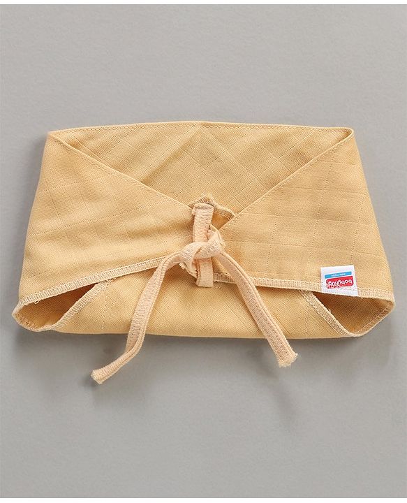 Babyhug 100% Cotton Triangle Cloth Nappies Small Set Of 5 - Multicolor