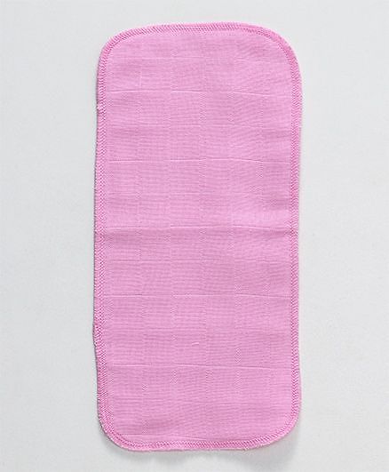 Babyhug Muslin Cotton Cloth Nappy Insert  Pack Of 5 - Multicolor