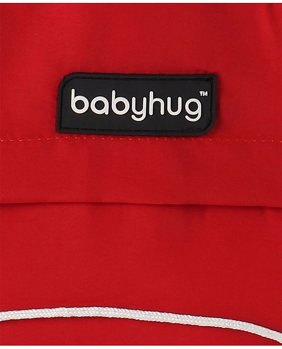 Babyhug Cuddle Up 3 Way Baby Carrier With Padded Lumbar Strap - Red