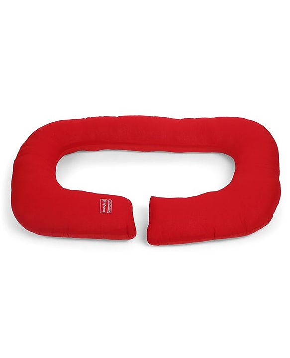 Babyhug C Shape Maternity Pillow - Red
