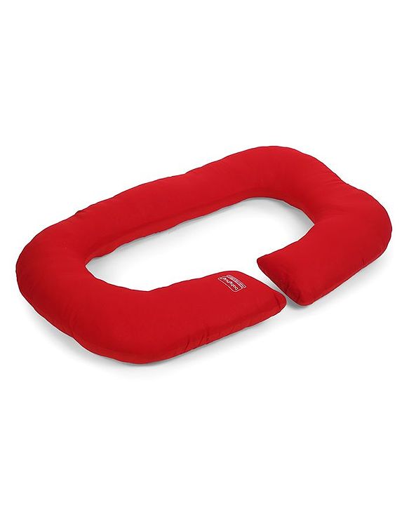 Babyhug C Shape Maternity Pillow - Red