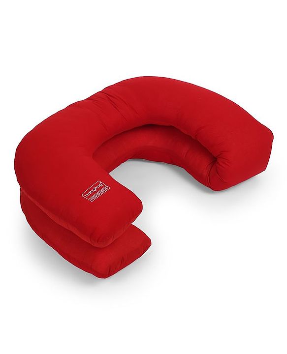 Babyhug C Shape Maternity Pillow - Red