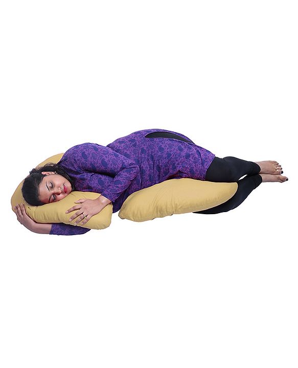 Babyhug C Shape Maternity Pillow - Beige