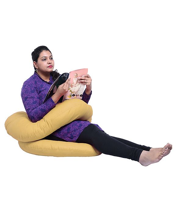 Babyhug C Shape Maternity Pillow - Beige