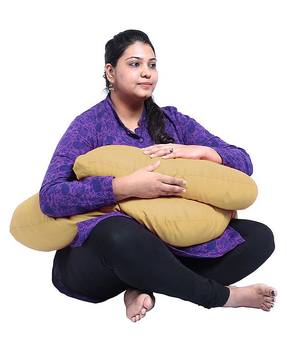 Babyhug C Shape Maternity Pillow - Beige