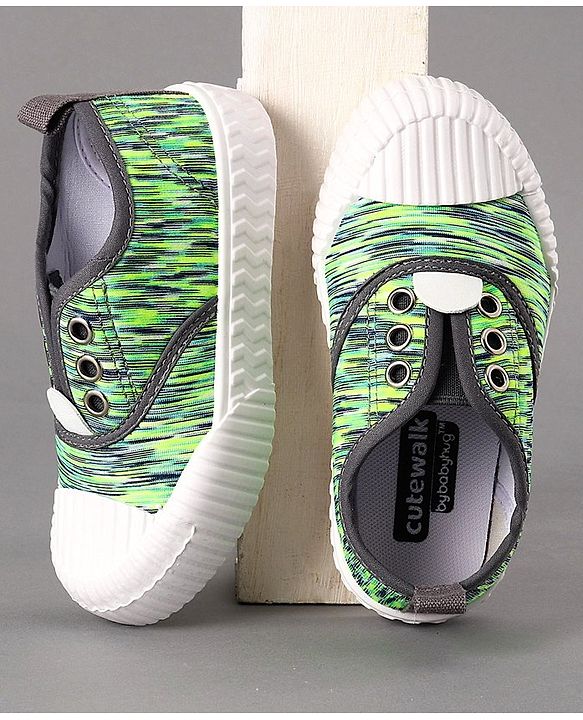 Cute Walk by Babyhug Casual Shoes - Green