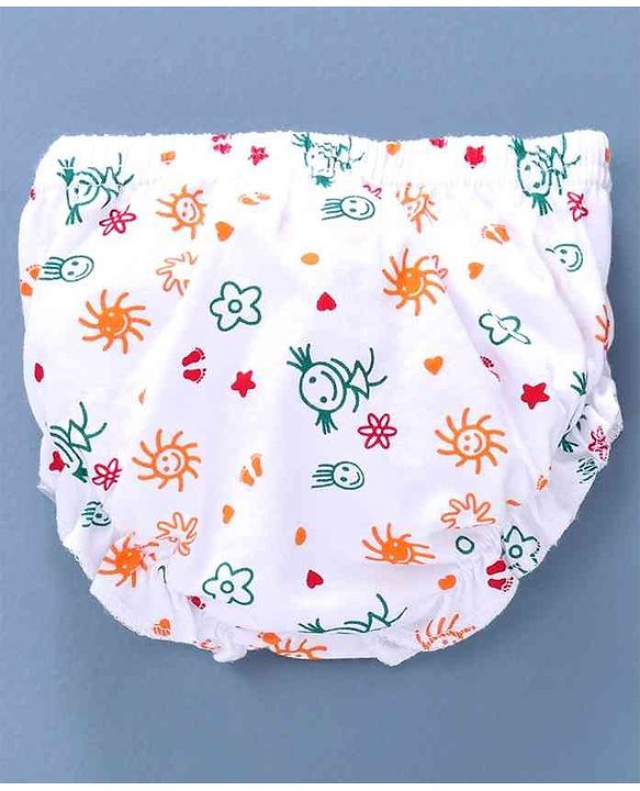 Babyhug 100% Cotton Bloomer Pack of 3 -  Coral