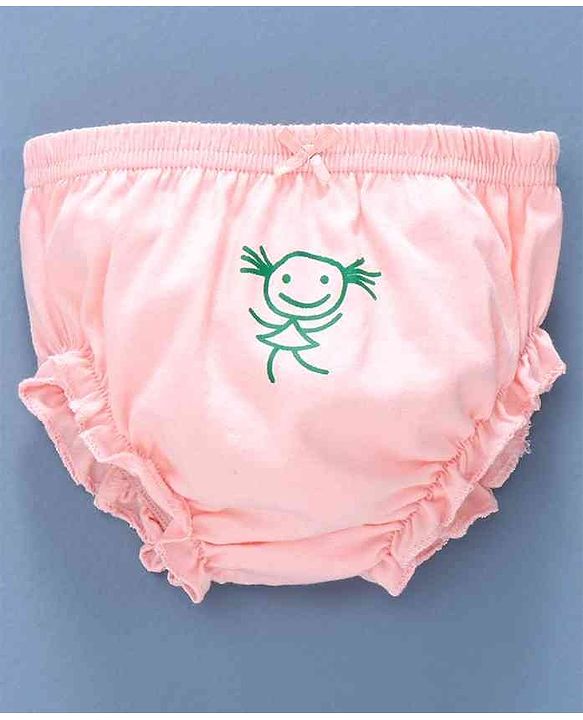 Babyhug 100% Cotton Bloomer Pack of 3 -  Coral