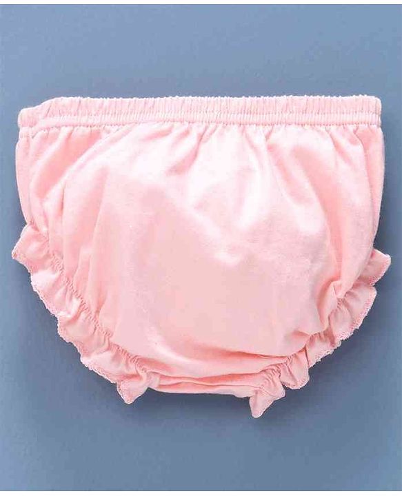 Babyhug 100% Cotton Bloomer Pack of 3 -  Coral