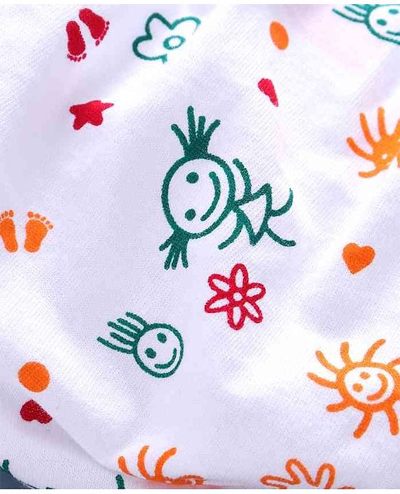 Babyhug 100% Cotton Bloomer Pack of 3 -  Coral