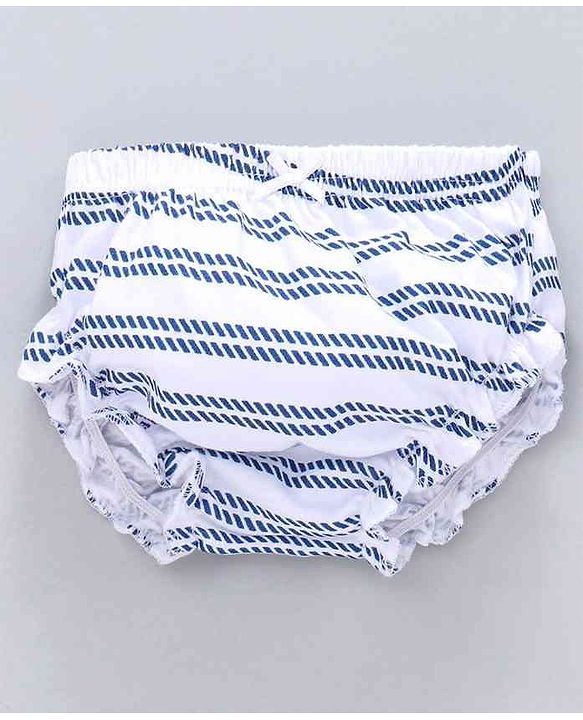 Babyhug 100% Cotton Bloomers Pack of 3 - Navy Blue