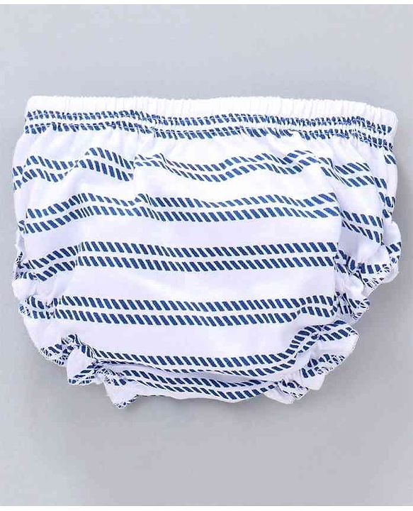 Babyhug 100% Cotton Bloomers Pack of 3 - Navy Blue