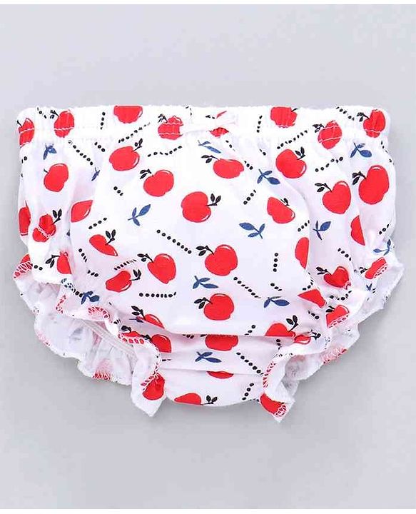 Babyhug 100% Cotton Bloomers Pack of 3 - Navy Blue