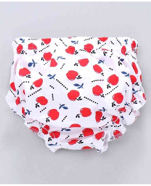Babyhug 100% Cotton Bloomers Pack of 3 - Navy Blue