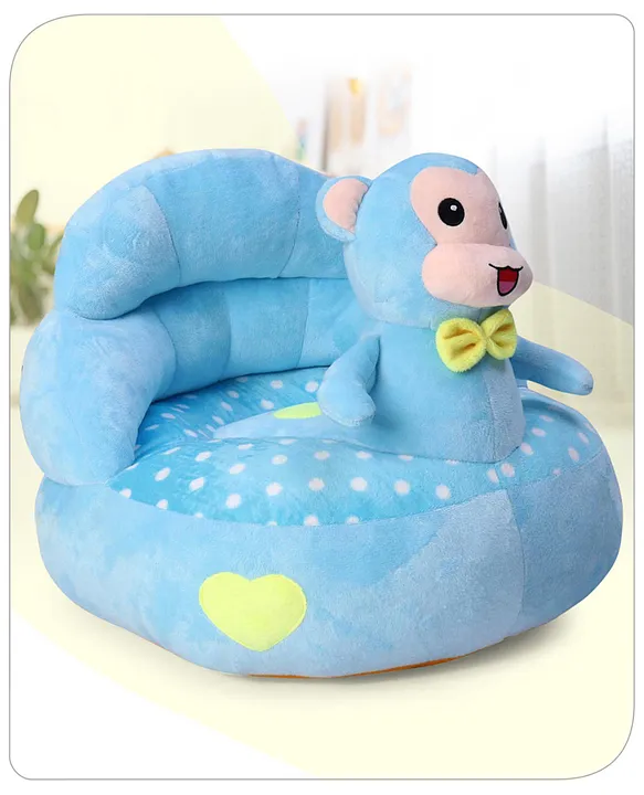 Plush sales monkey chair