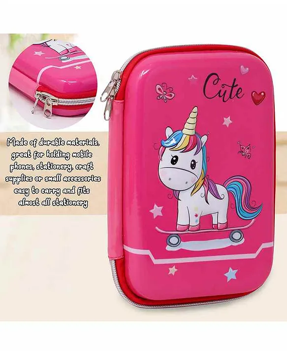 Buy Wholesale China 3d Eva Unicorn Cute Pencil Case Cartoon