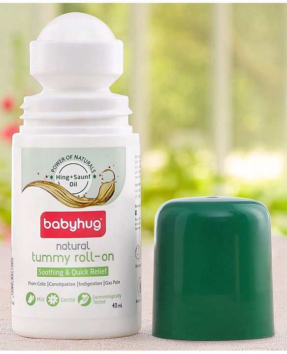 Babyhug Indigestion and Colic Relief Easy Tummy Roll On - 40 ml
