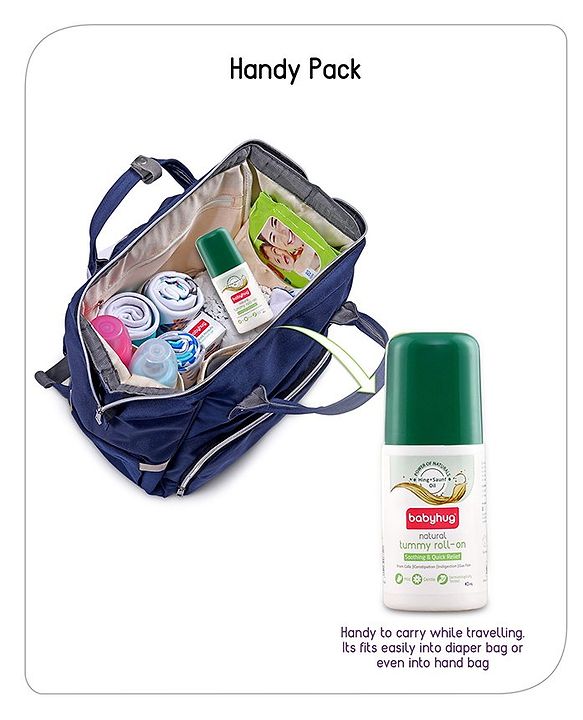 Babyhug Indigestion and Colic Relief Easy Tummy Roll On - 40 ml