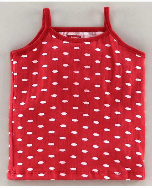 Babyhug 100% Cotton Slips Pack of 3 - Red