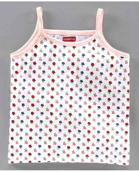 Babyhug 100% Cotton Slips Pack of 3 - Pink