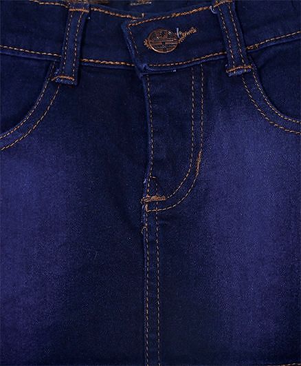Babyhug Denim Skirt - Dark Blue