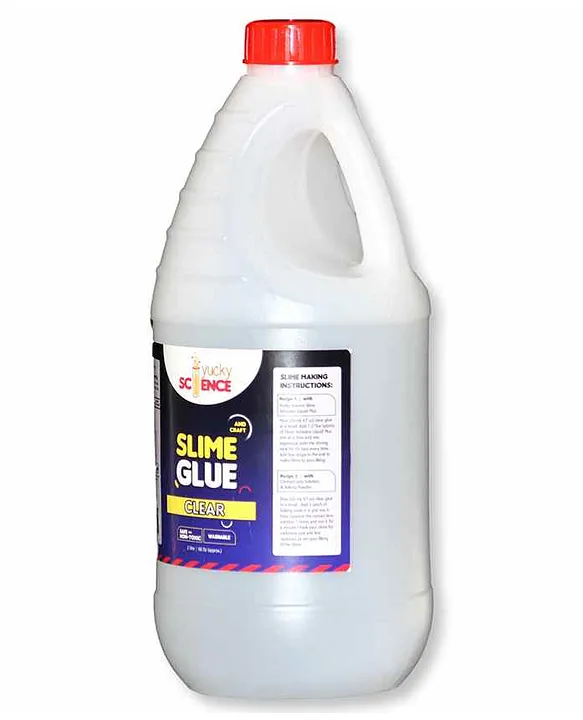 Yucky Science Slime Making Supplies Pack of 7 Bottles Slime Glue