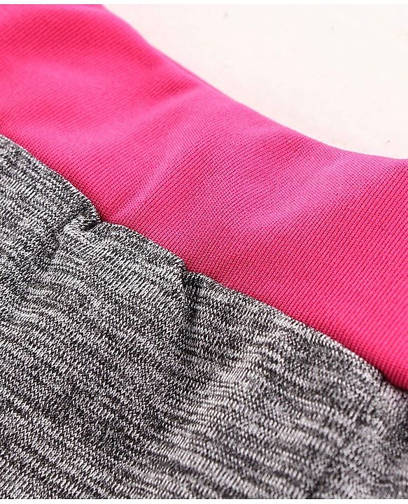 Pine Kids Full Length Dri-Fit Athleisure Leggings Play To Win Print - Grey