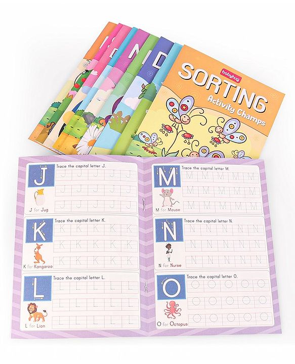 Babyhug First Step to Big Learning Activity Champ Books Set of 10 - English
