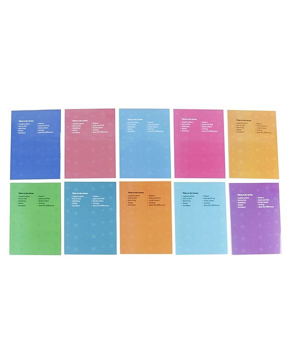 Babyhug First Step to Big Learning Activity Champ Books Set of 10 - English