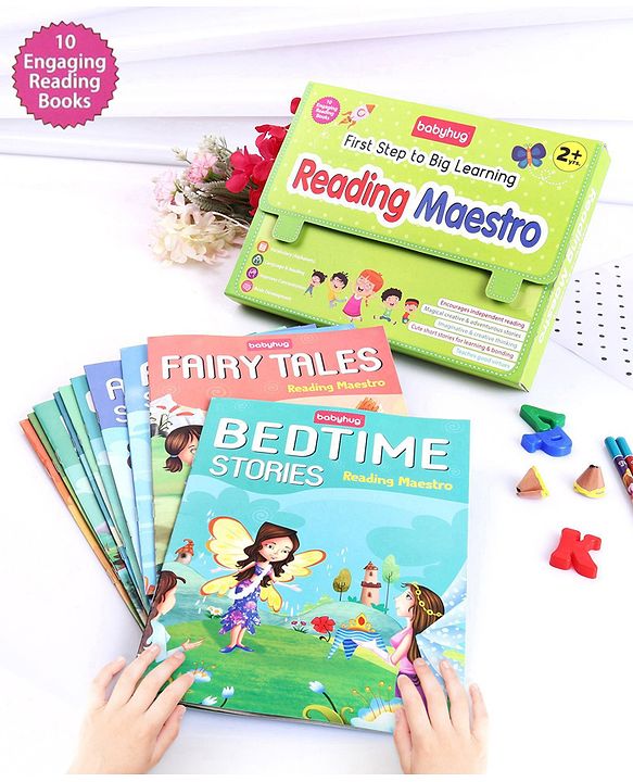 Babyhug First Step to Big Learning Reading Maestro Books Set of 10 - English