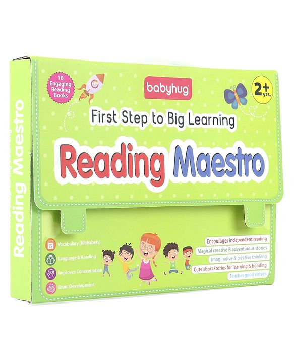 Babyhug First Step to Big Learning Reading Maestro Books Set of 10 - English