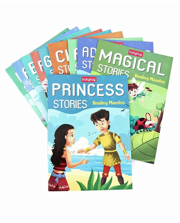 Babyhug First Step to Big Learning Reading Maestro Books Set of 10 - English