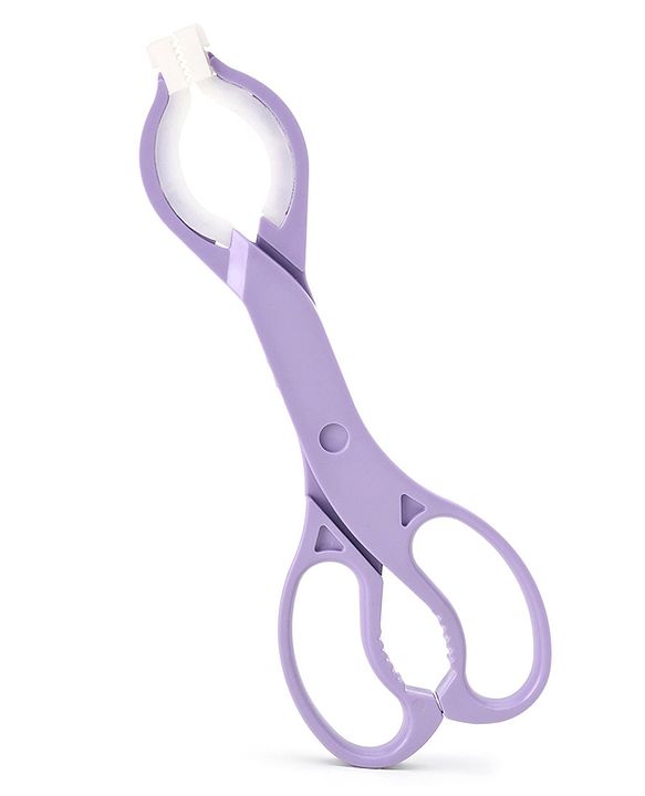 Babyhug Anti-Slip Bottle Tong - Purple
