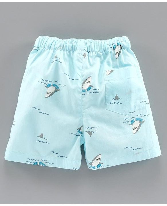 Babyhug 100%  Cotton Boxers Checked & Printed Pack of 3 - Yellow Red Blue
