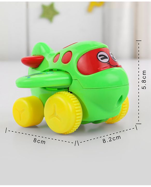 Babyhug Friction Powered Plane And Chopper Set Pack of 4 - Multicolor