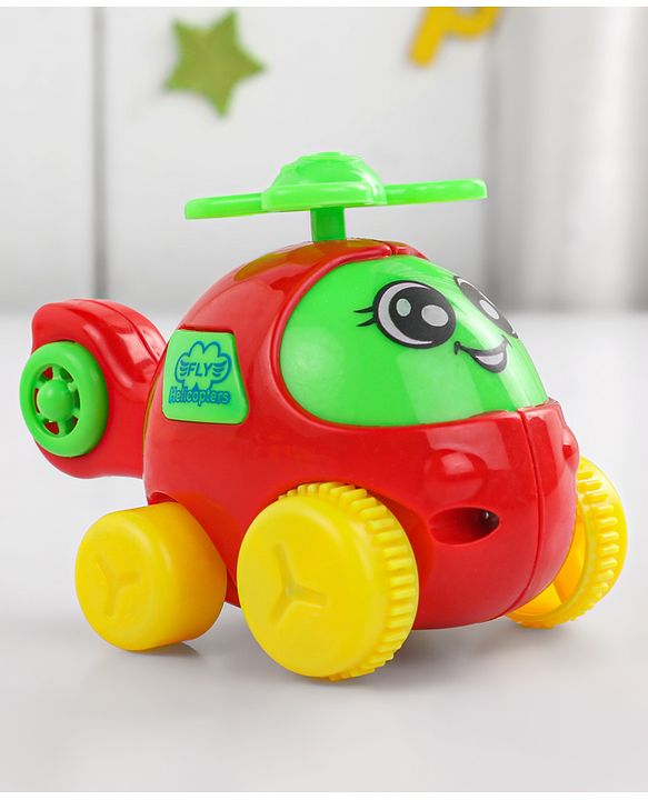 Babyhug Friction Powered Plane And Chopper Set Pack of 4 - Multicolor