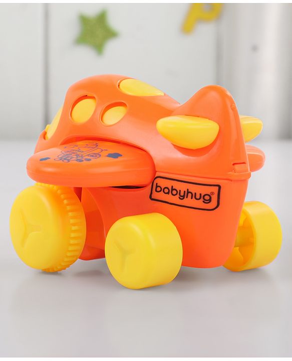 Babyhug Friction Powered Plane And Chopper Set Pack of 4 - Multicolor
