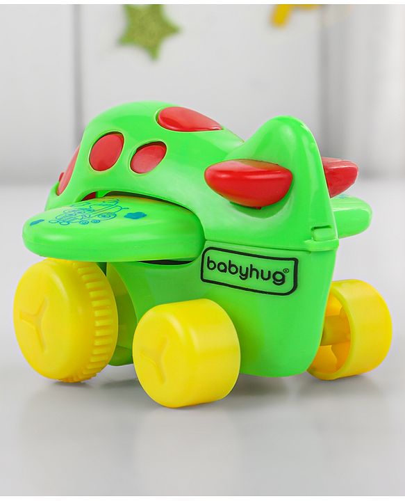 Babyhug Friction Powered Plane And Chopper Set Pack of 4 - Multicolor