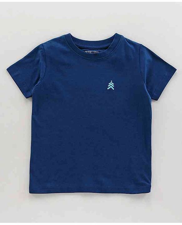 Pine Kids Full & Half Sleeves Solid & Striped Tee Pack of 3 - Red Navy Blue