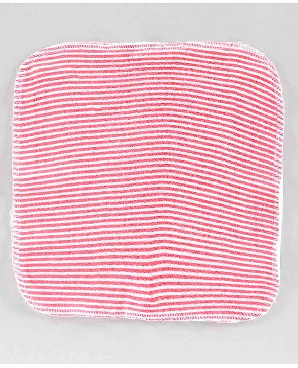 Babyhug Wash Cloths Multi Print Pack of 6 - Multicolor