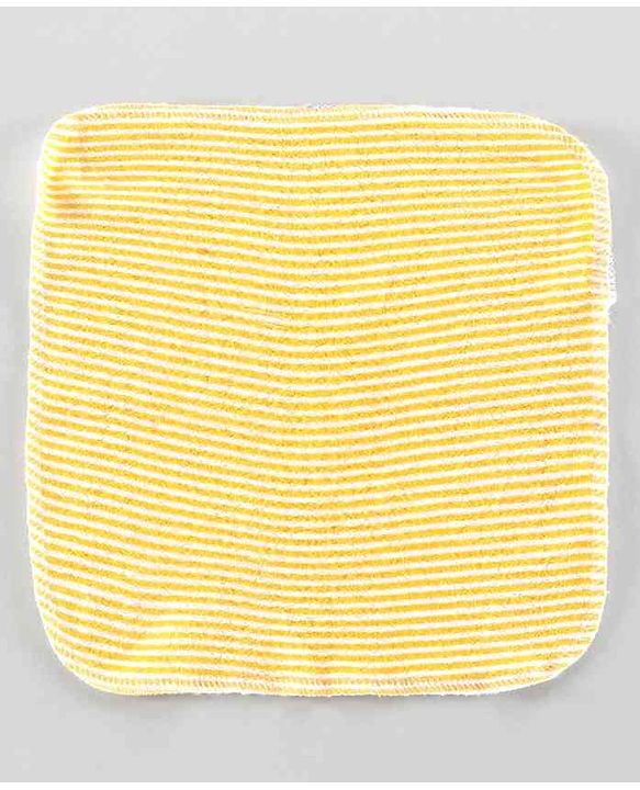 Babyhug Wash Cloths Multi Print Pack of 6 - Multicolor