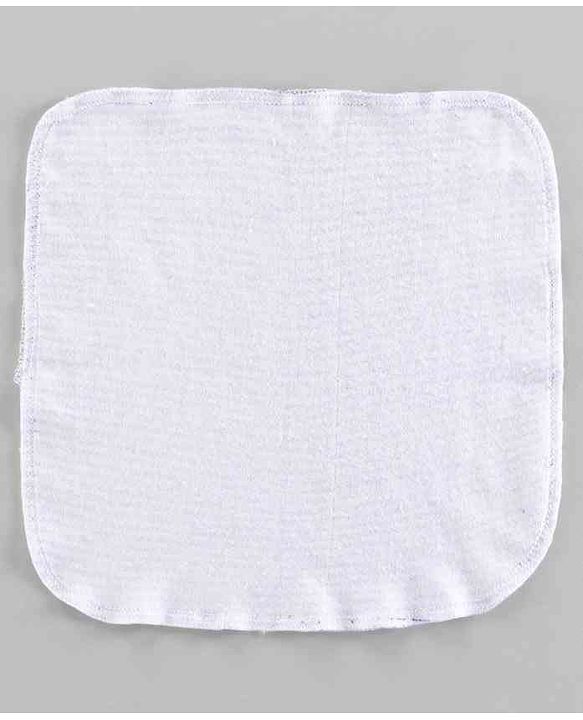 Babyhug Wash Cloths Multi Print Pack of 6 - Multicolor