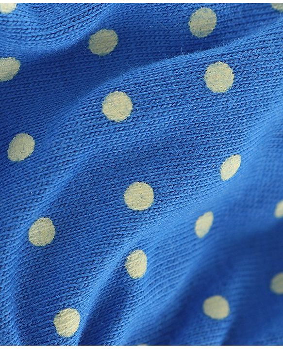 Babyhug 100% Cotton Panties Multiprint Pack of 3 - Blue White