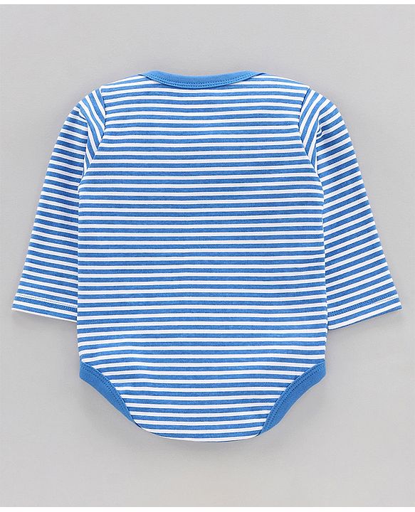 Babyhug 100% Cotton Full Sleeves Onesies Multiprint Pack of 7 - Multicolour