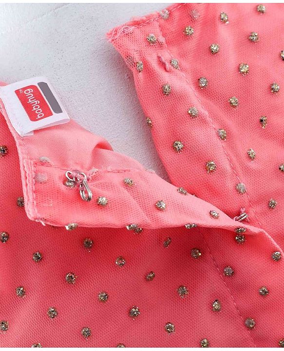 Bayhug Sleeveless Studded Choli & Embroidered Lehenga with Dupatta - Fuchsia & Sky Blue