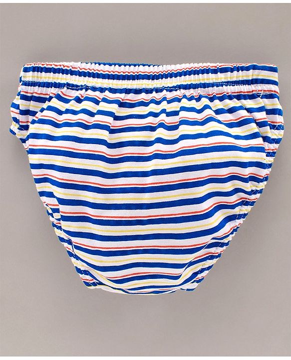 Babyhug 100% Cotton Briefs Pack of 3 - Yellow White