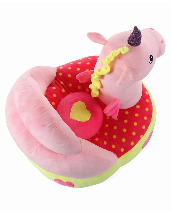 Babyhug Unicorn Shaped Sofa Seat - Pink