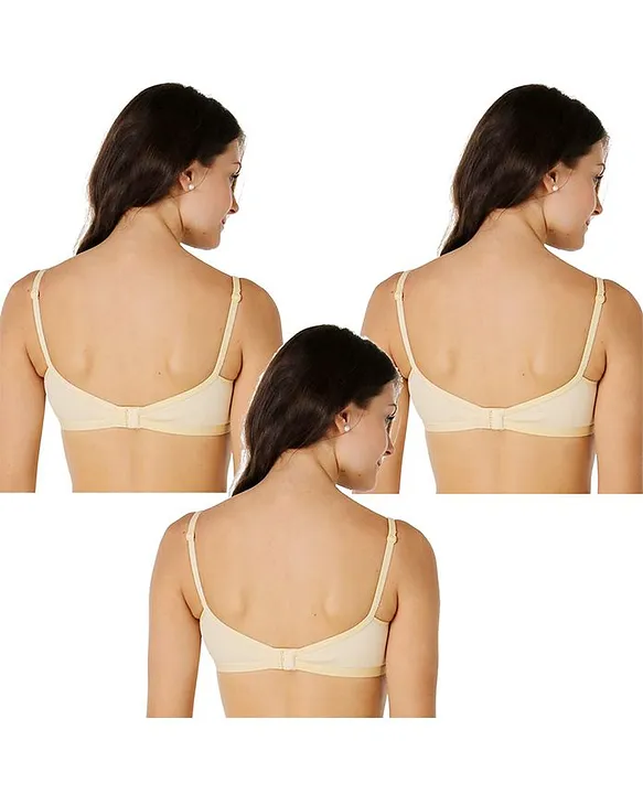 Morph Maternity Pack Of 3 Solid Nursing Bras - Beige [+info]